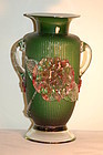 Richardson English diamond glass vase C:1850