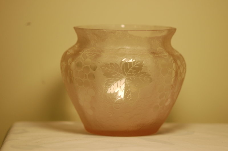 Daum Nancy French cameo glass vase art deco C:1930
