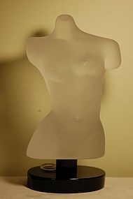 Dino Rosin Murano glass 'Aphrodite' sculpture signed