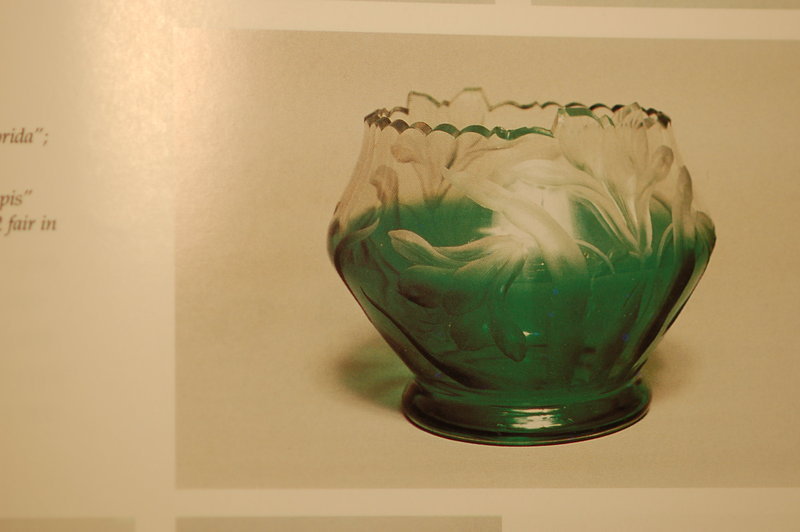 Moser Harrach Bohemian glass vase C:1885