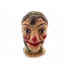 Antique Halloween Witch Puppet Head