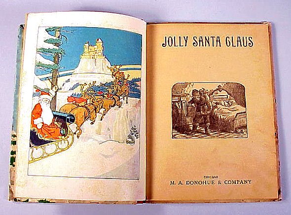 JOLLY SANTA CLAUS Children's Christmas Book