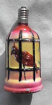 Bird In Cage Christmas Light