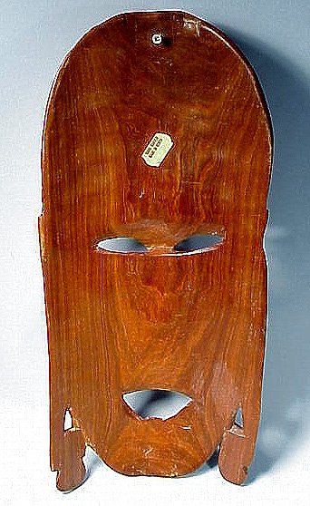 Handcarved Kenyan Wooden Ceremonial Mask