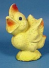 Composition Easter Chick Candy Container