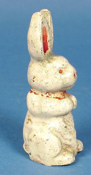 Hubley Cast Iron Easter Rabbit Figurine