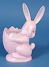 Hard Plastic Easter Bunny Candy Container