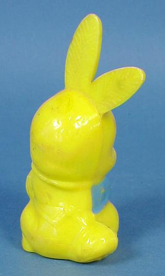 Hard Plastic Easter Bunny Toy Rattle