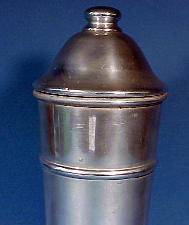Art Deco &quot;Coldseal&quot; Aluminum Cocktail Shaker