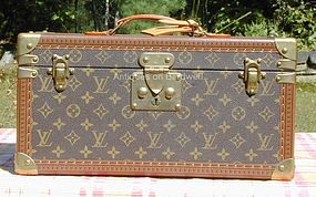 Louis Vuitton Train Case w/Mirror - Never Used