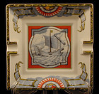Hermes Porcelain Ashtray Nautical