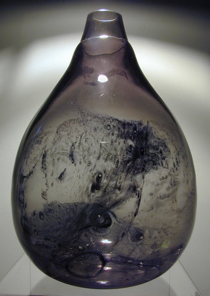 Eva Englund Pukeberg Glass Vase - MONUMENTAL!