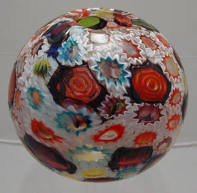 Fratelli Toso Cattedrale Murrine Rose Bowl