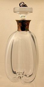 Strombergshyttan Sterling Mounted Decanter