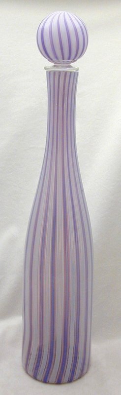 Fratelli Toso Murano Tall &quot;A Canne&quot; Decanter