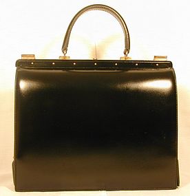 Lederer Handbag with Hidden Jewel Box