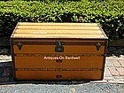 Louis Vuitton Orange Steamer Trunk