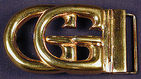 Gucci Signature Logo Belt Buckle