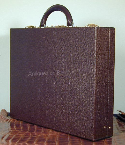 Louis Vuitton Diplomat Taiga Leather Briefcase