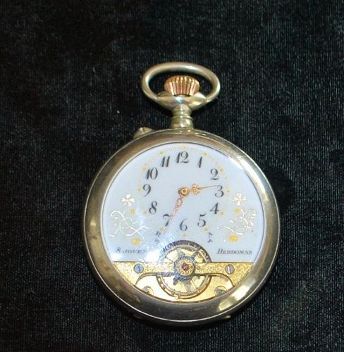 Swiss Hebdomas 8 day Pocket Watch, c. 1915