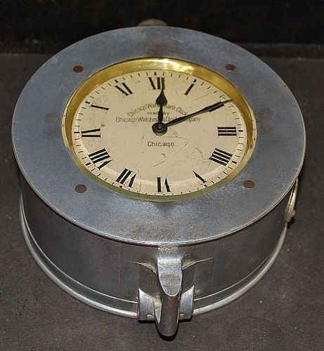 Chicago Watchman's Industrial Clock - 1912