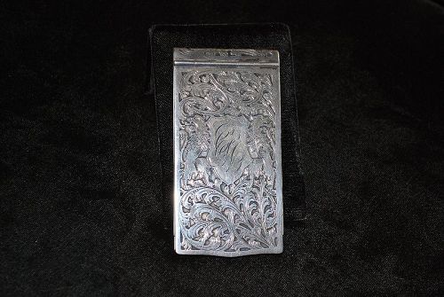 Sterling Silver Note Pad - 1895