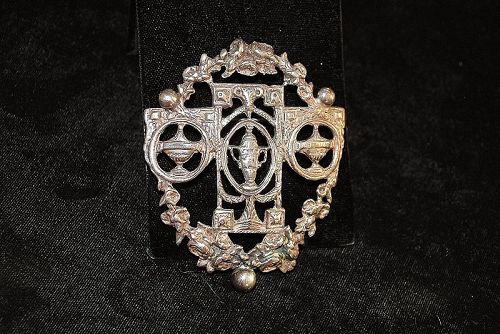 Sterling Silver Large Brooch - Peruzzi