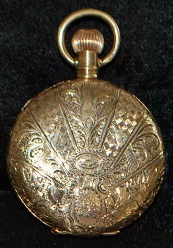 14K Gold Waltham Hunting Case Pocket Watch - 1908