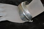 Sterling Silver Cuff Bracelet - Feather Design