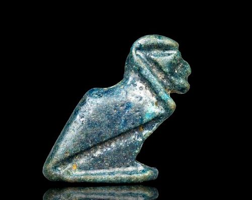 Egyptian amulet of the Ba bird