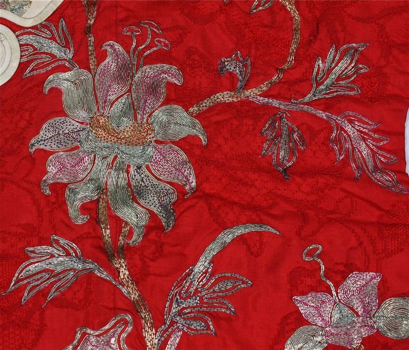 CHINESE EMBROIDERED SILK CHILDS JACKET E20THC