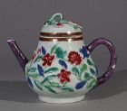 A Famille Rose Teapot and Cover Yongzheng