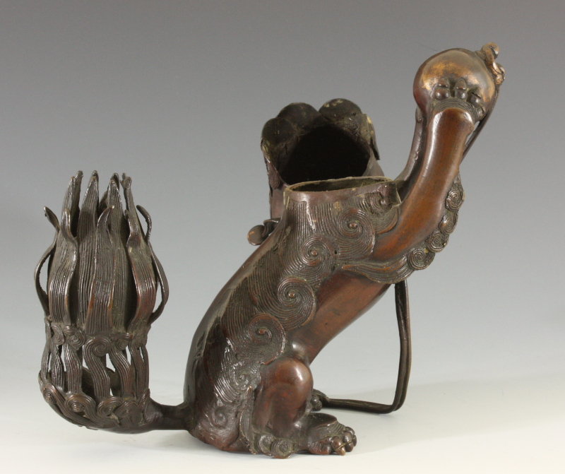 Chinese Bronze Incense Burner 17thC