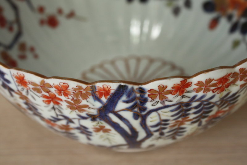 Fine Japanese Arita Imari Polychrome Bowl C1700