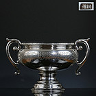 798 g LARGE ANTIQUE CHINESE 1920S REPUBLIC PERIOD SOLID SILVER VESSEL