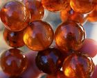 121 Grams! Antique Natural Baltic Cognac Amber Bead Necklace