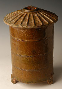 Han Dynasty, Chinese Pottery Granary Jar