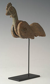 19th Century, Burmese Wooden Textile Tool