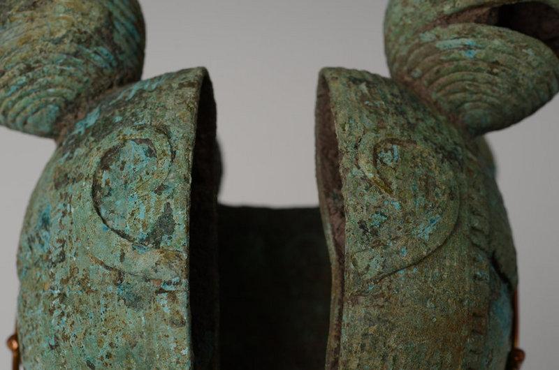 500 B.C., Dong Son Bronze Bangle with Bells