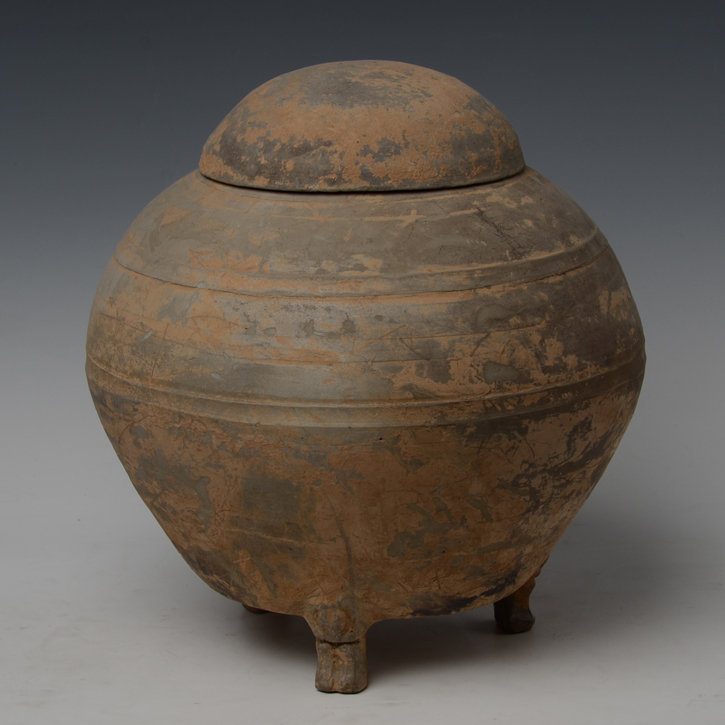 Han Dynasty, Chinese Pottery Globular