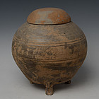 Han Dynasty, Chinese Pottery Globular