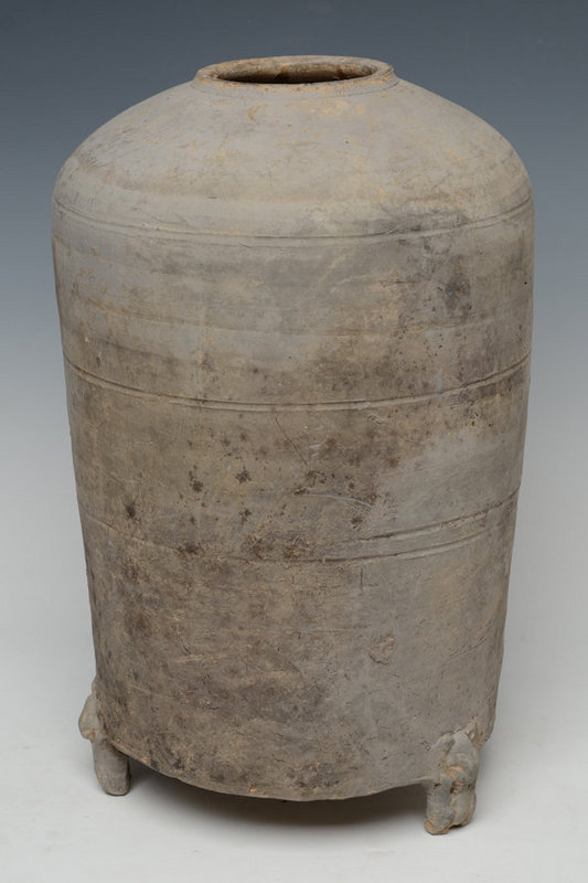 Han Dynasty, Chinese Pottery Granary Jar
