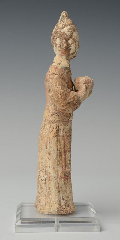 Jin Dynasty, Chinese Pottery Female Figure