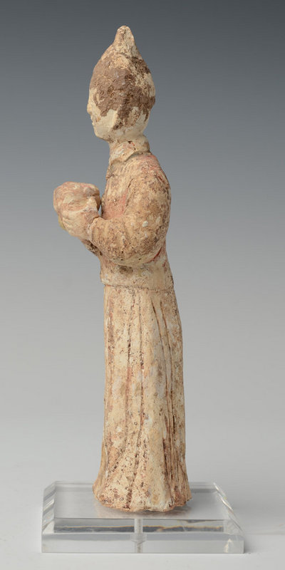 Jin Dynasty, Chinese Pottery Female Figure