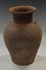 Thai Stoneware Light-Brown Glazed Jar