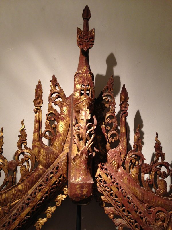 19th Century, Mandalay, Burmese Wood Carving