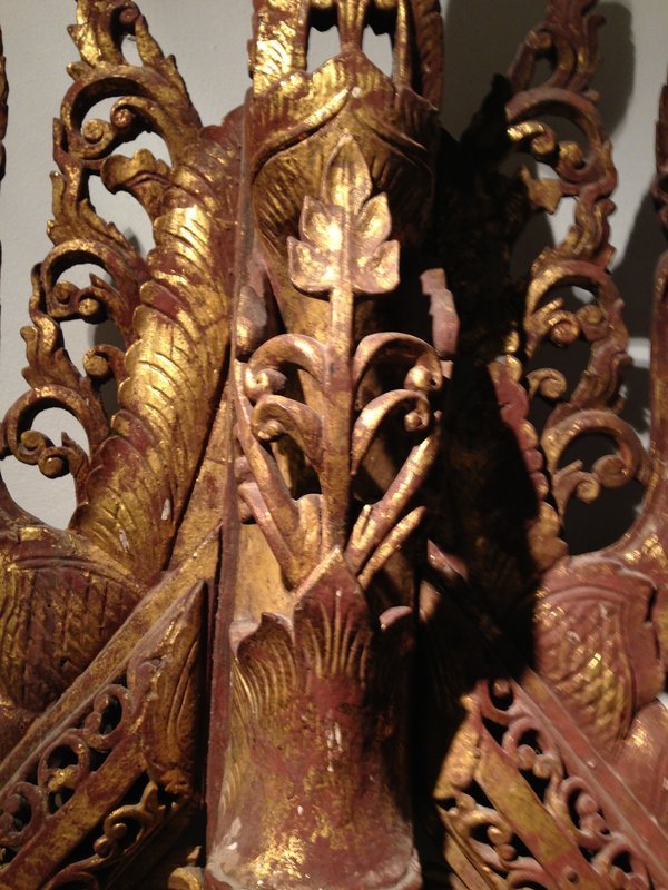 19th Century, Mandalay, Burmese Wood Carving