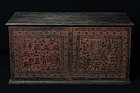 19th Century, Mandalay, Burmese Wooden Chest