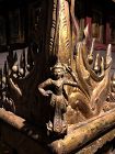 19th C., Burmese Wooden Model of The Palace with Gilded Gold Part 2