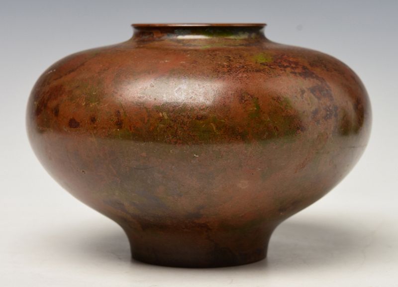 Early 20th Century, Showa, Japanese Bronze Vase
